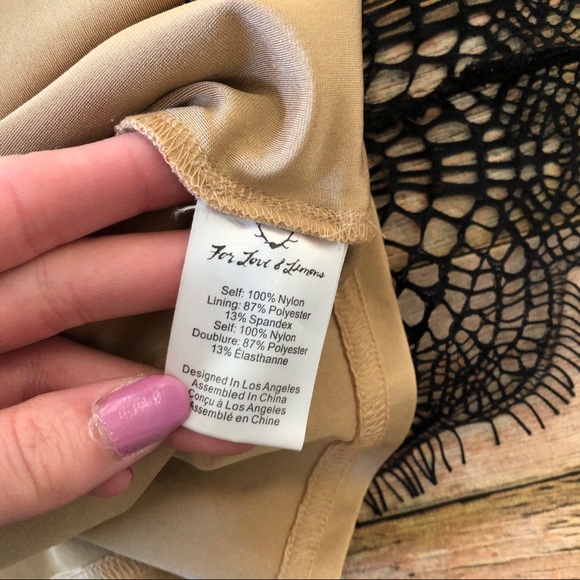 For Love & Lemons Grace Lace Skirt - Picture 4 of 5